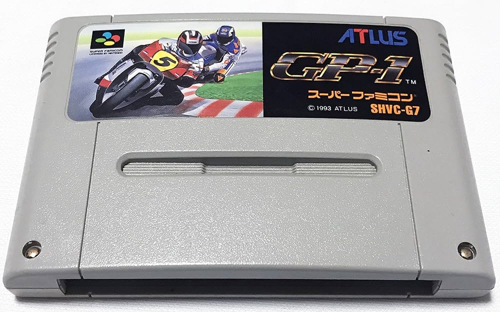 スーパーファミコン - GP-1 RS スーパーファミコン GP-1 RS RAPID StrEAM｜スーパーファミコン (SFC)｜アトラス
